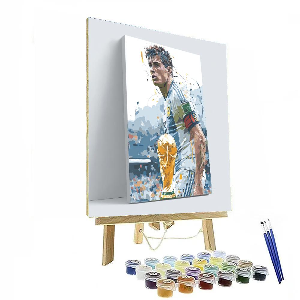 Fifa 2026 Salah Lights paint by number