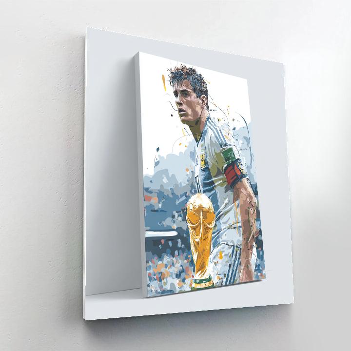 Fifa 2026 Salah Lights paint by number