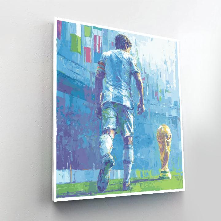 Uzbekistan Fifa 2026 Dawn paint by numbers