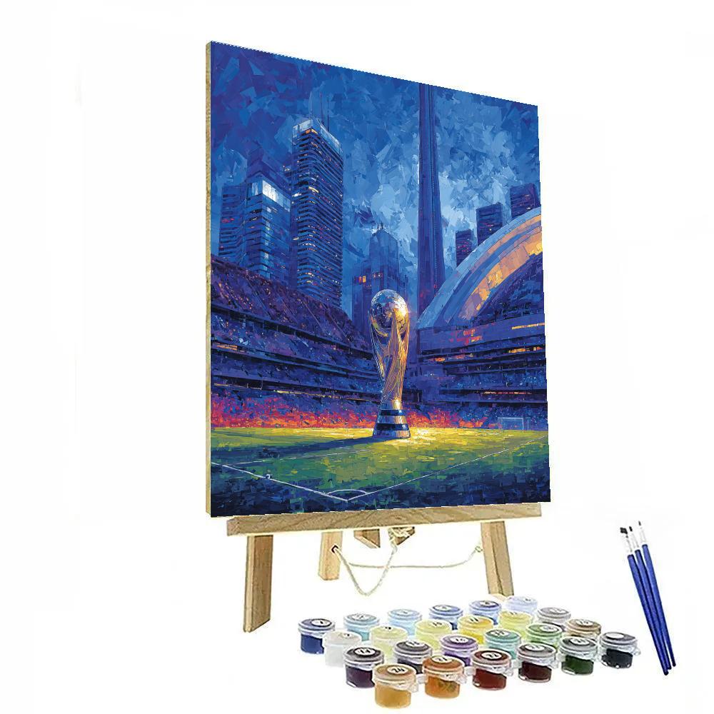 Toronto Fifa 2026 Glow paint by numbers