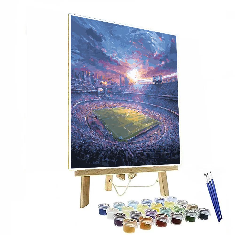Mexico City Fifa 2026 Opener paint by color