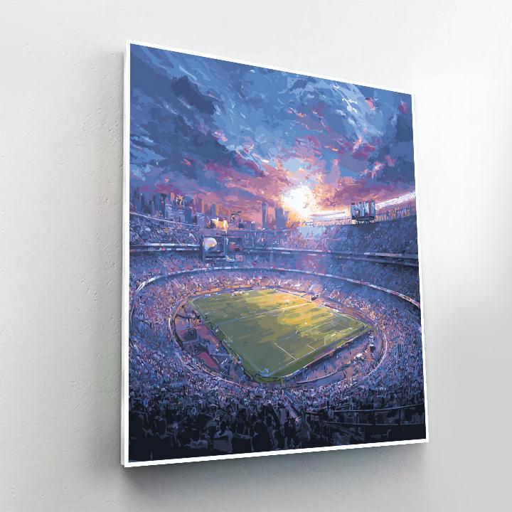 Mexico City Fifa 2026 Opener paint by color