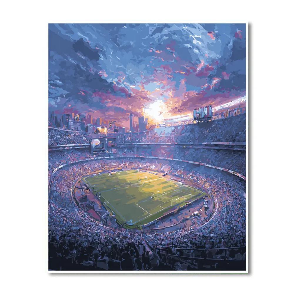 Mexico City Fifa 2026 Opener paint by color