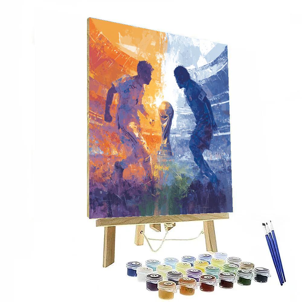 Fifa 2026 Netherlands Vs Japan paint by numbers