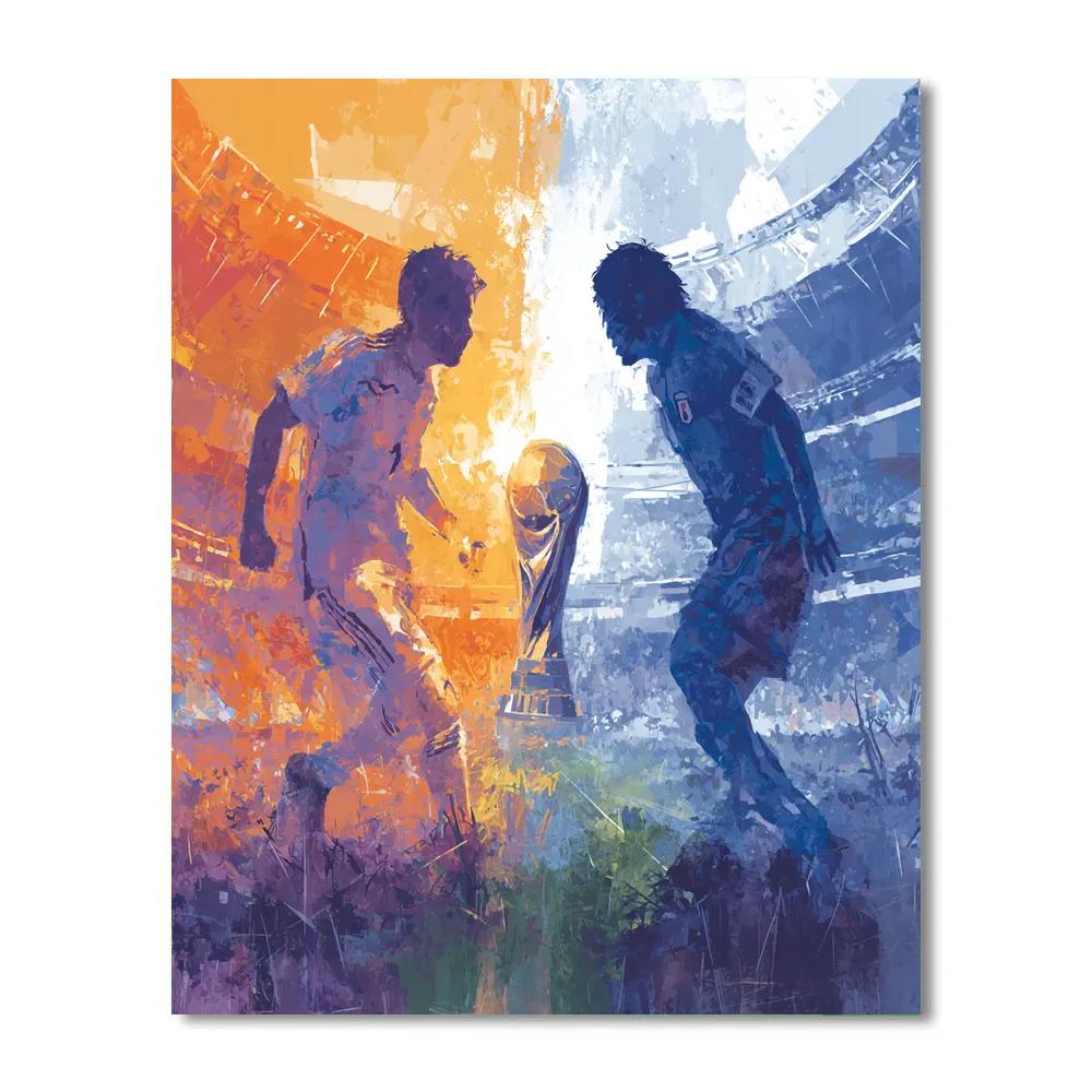 Fifa 2026 Netherlands Vs Japan paint by numbers