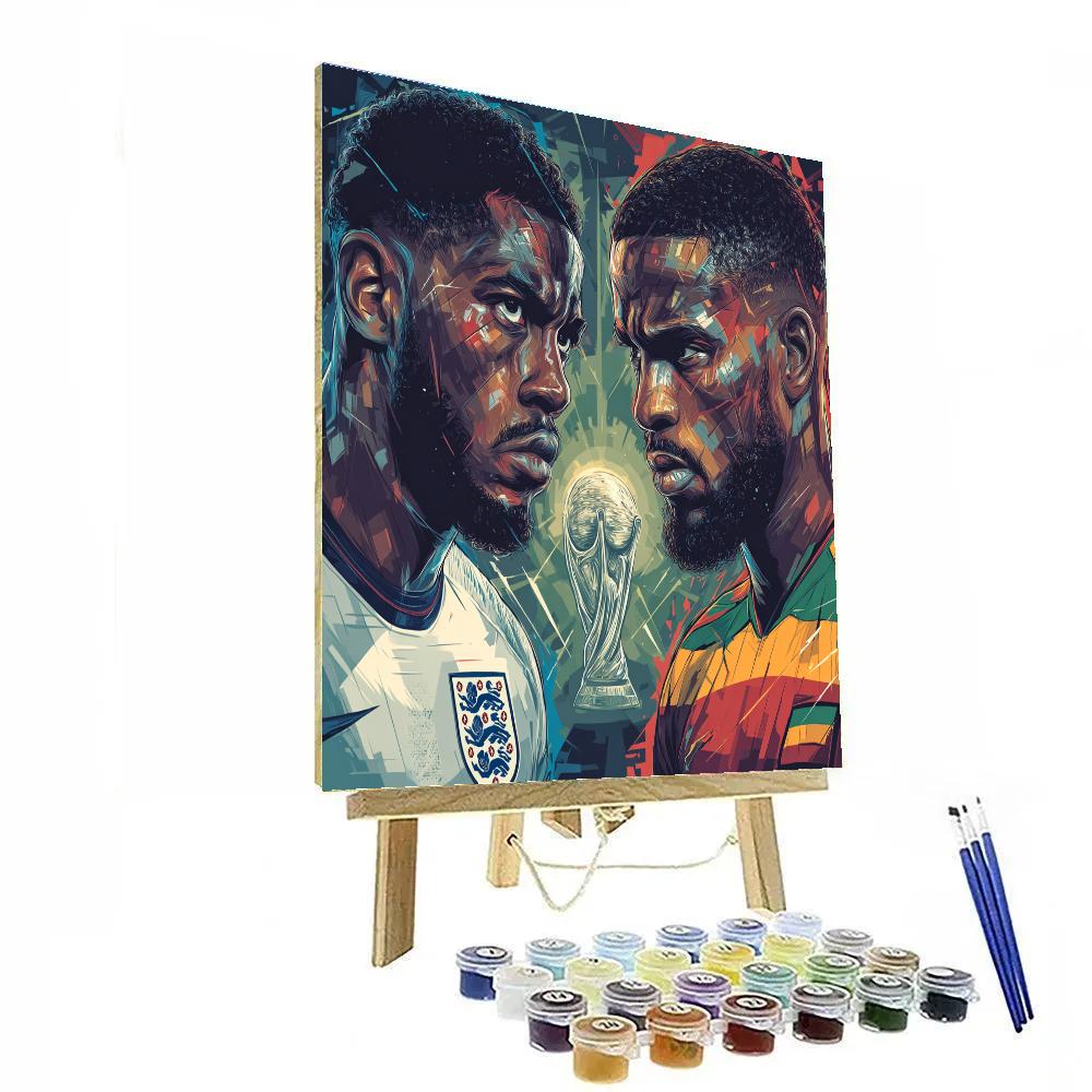 Fifa 2026 England Vs Ghana Number painting