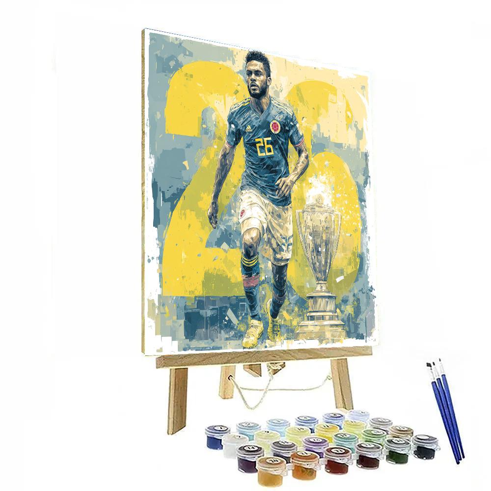 Luis Díaz Fifa 2026 Rhythm paint by color