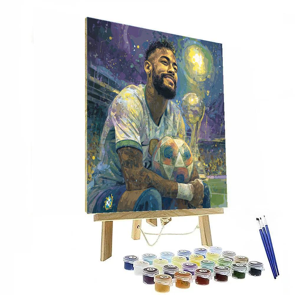 Ronaldinho Fifa 2026 Joy Number painting