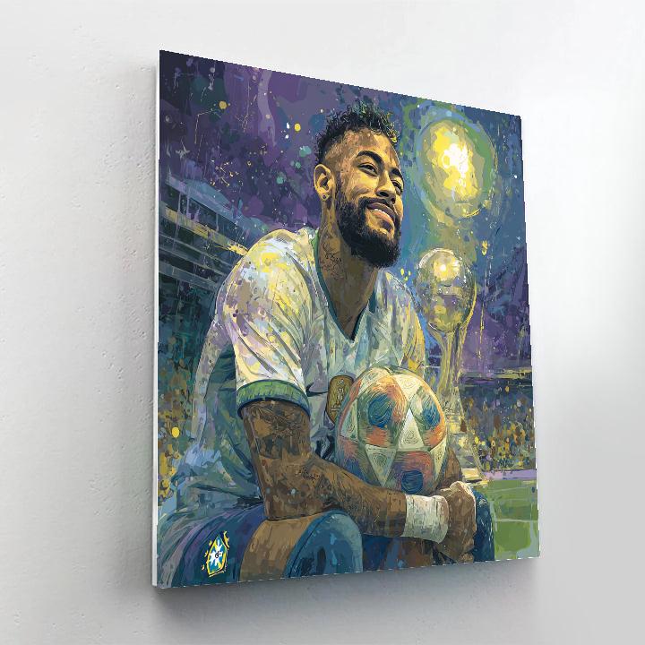 Ronaldinho Fifa 2026 Joy Number painting