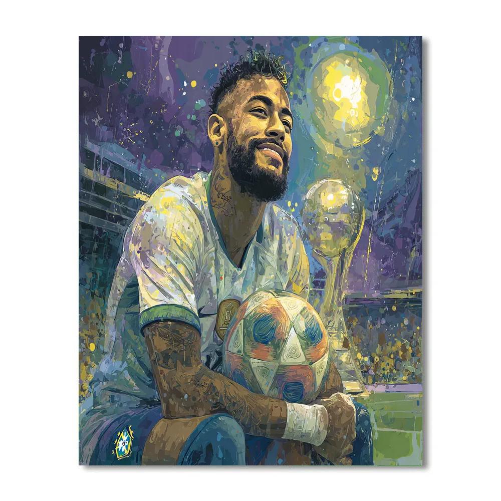 Ronaldinho Fifa 2026 Joy Number painting