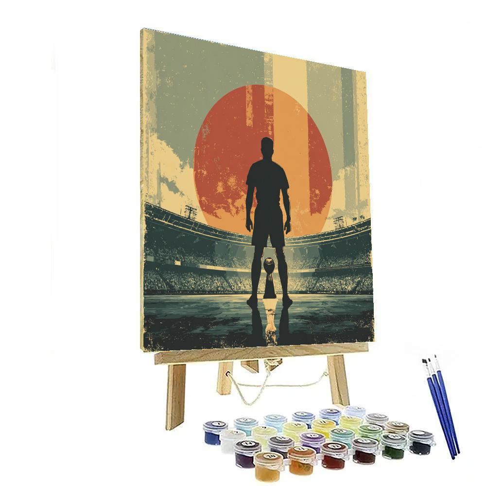 Japan Fifa 2026 Dawn Paint by numbers art