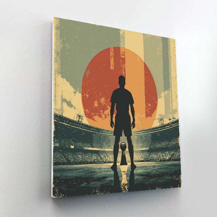 Japan Fifa 2026 Dawn Paint by numbers art