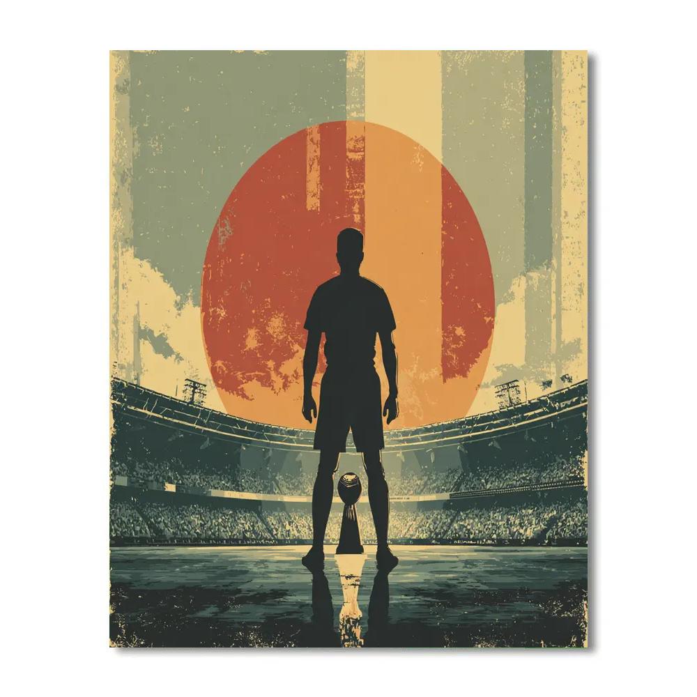 Japan Fifa 2026 Dawn Paint by numbers art