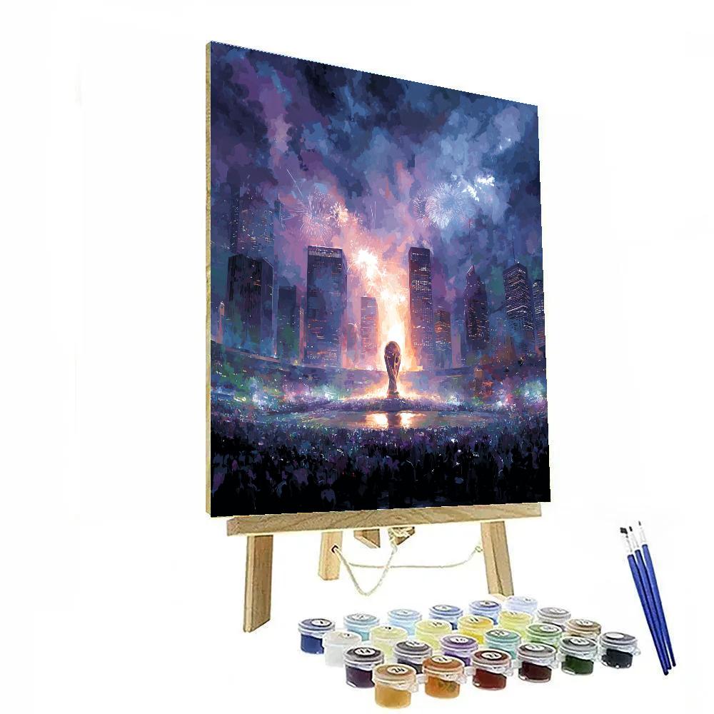 Fifa 2026 Final Night DIY paint by numbers