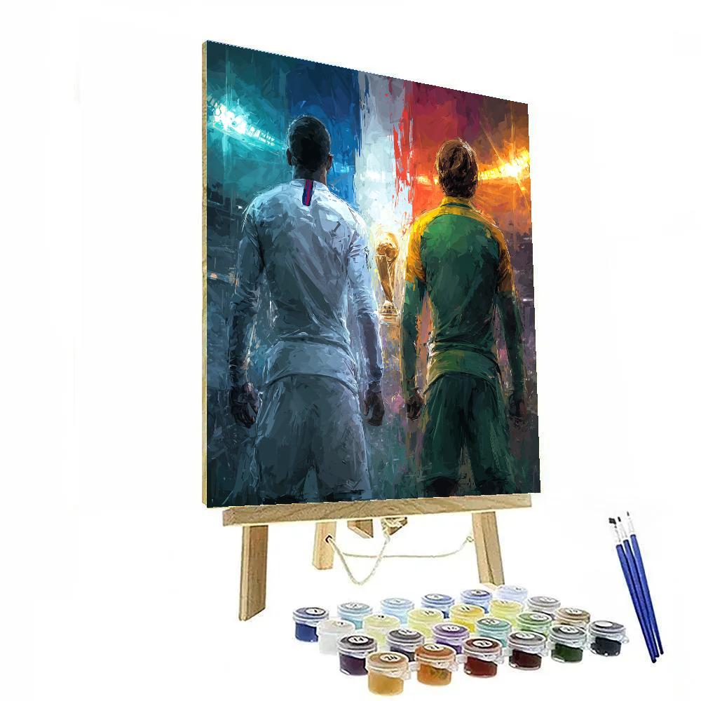 Fifa 2026 France Vs Senegal Paint by numbers art