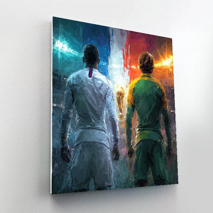 Fifa 2026 France Vs Senegal Paint by numbers art