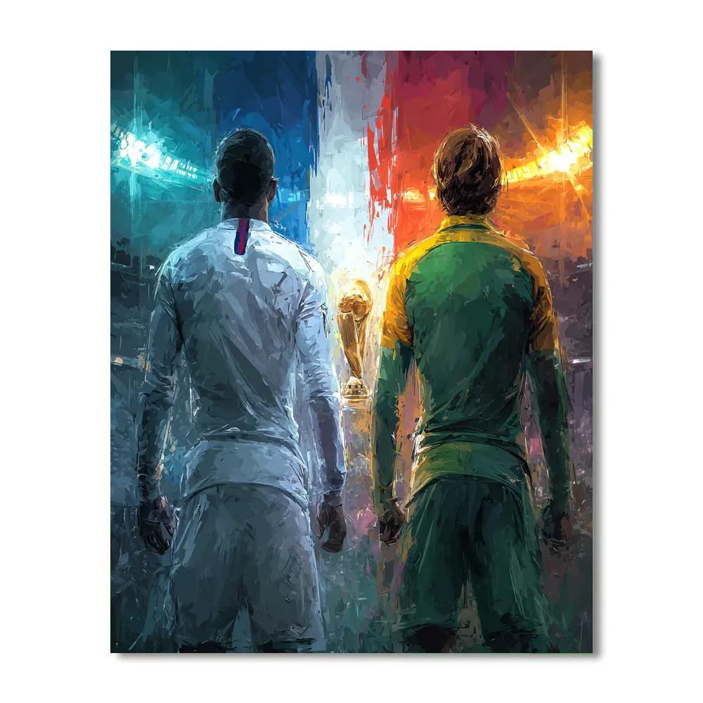 Fifa 2026 France Vs Senegal Paint by numbers art