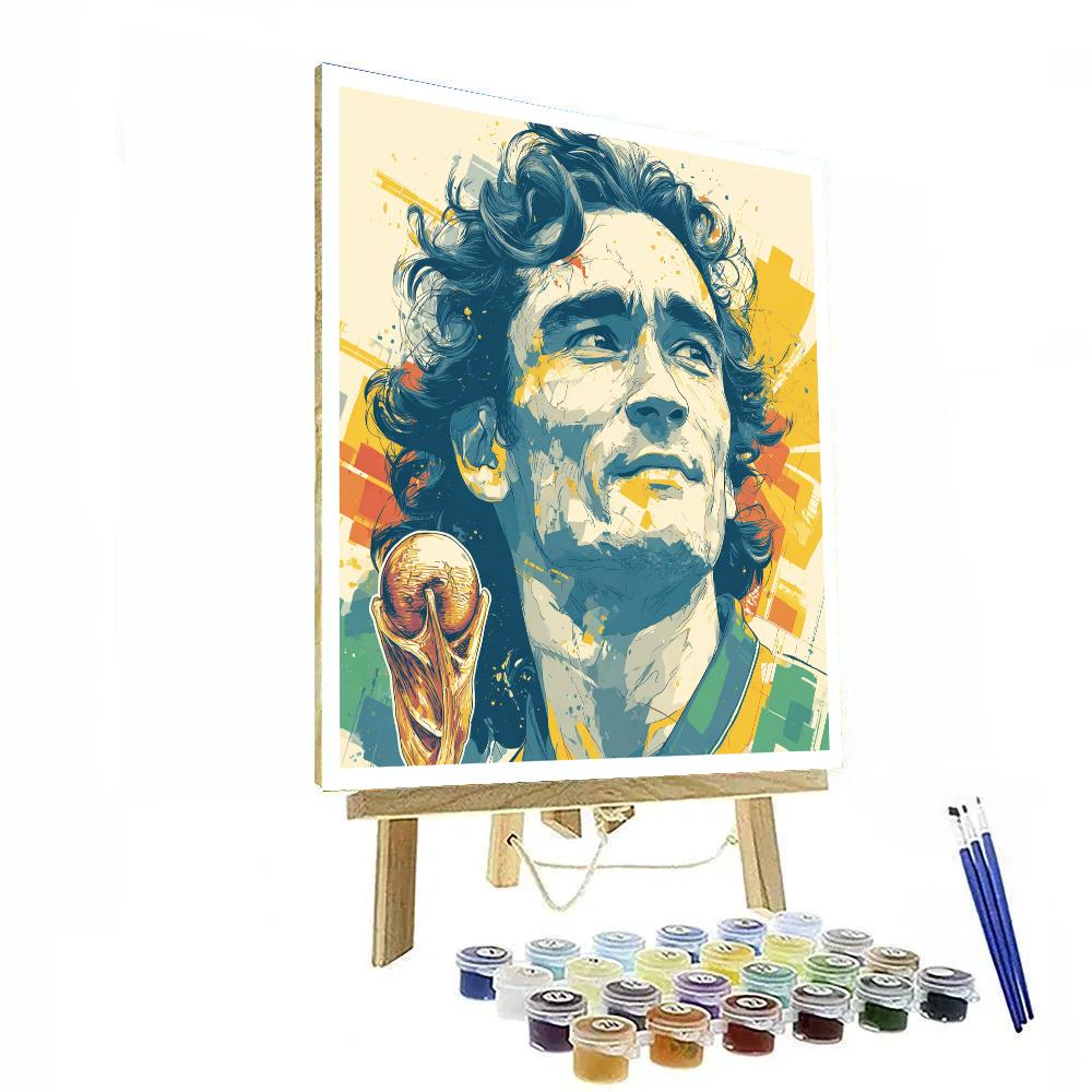 Ronaldinho Fifa 2026 Joy Painting by numbers kit
