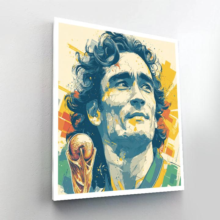 Ronaldinho Fifa 2026 Joy Painting by numbers kit