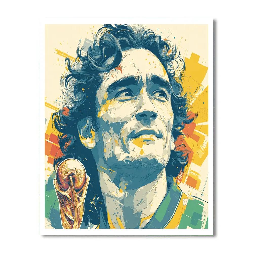 Ronaldinho Fifa 2026 Joy Painting by numbers kit