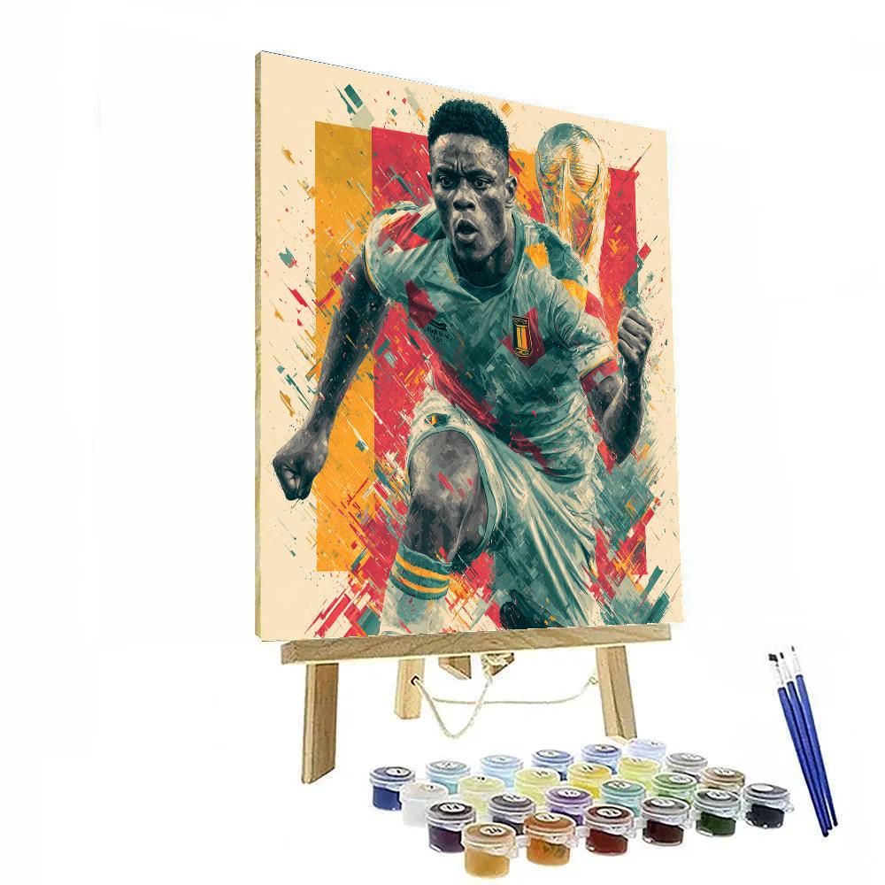 Kudus Fifa 2026 Pulse paint by number