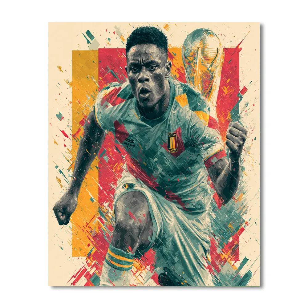 Kudus Fifa 2026 Pulse paint by number