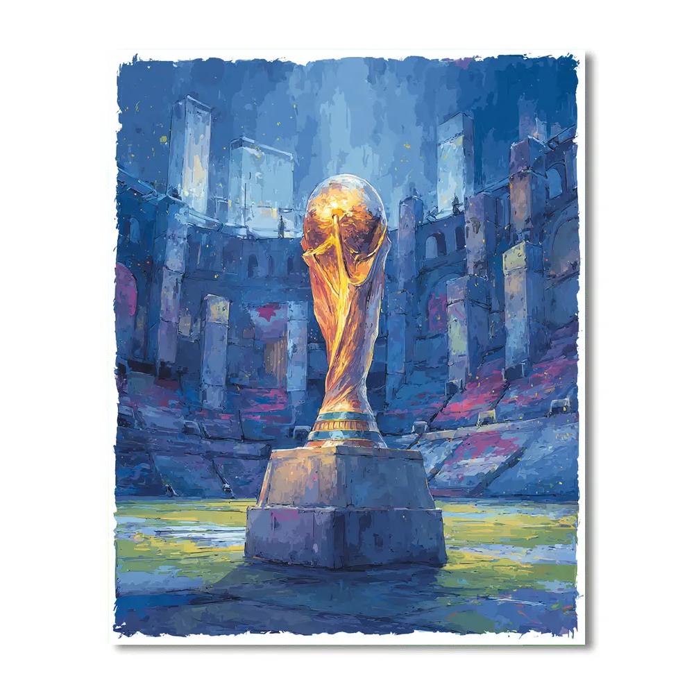 Mexico City Fifa 2026 Opener Numbered painting kits