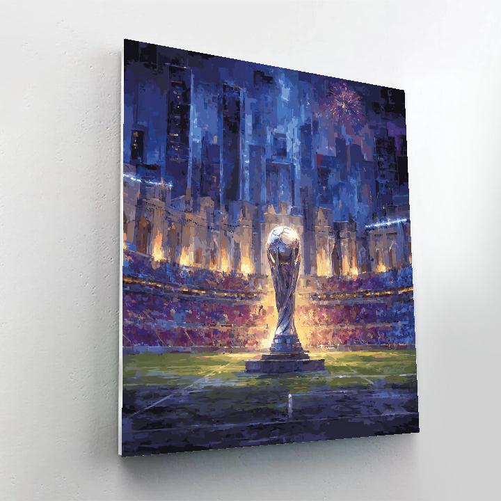 Fifa 2026 Final Night Number painting