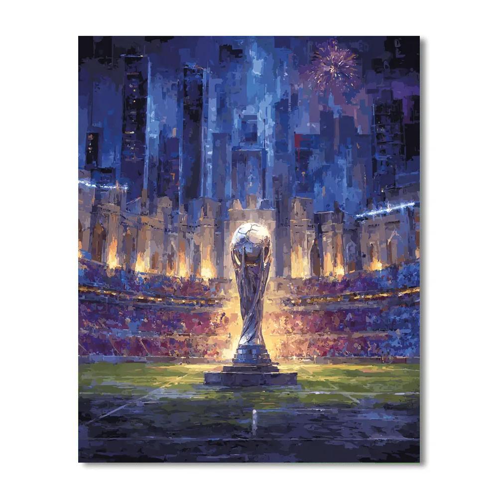 Fifa 2026 Final Night Number painting
