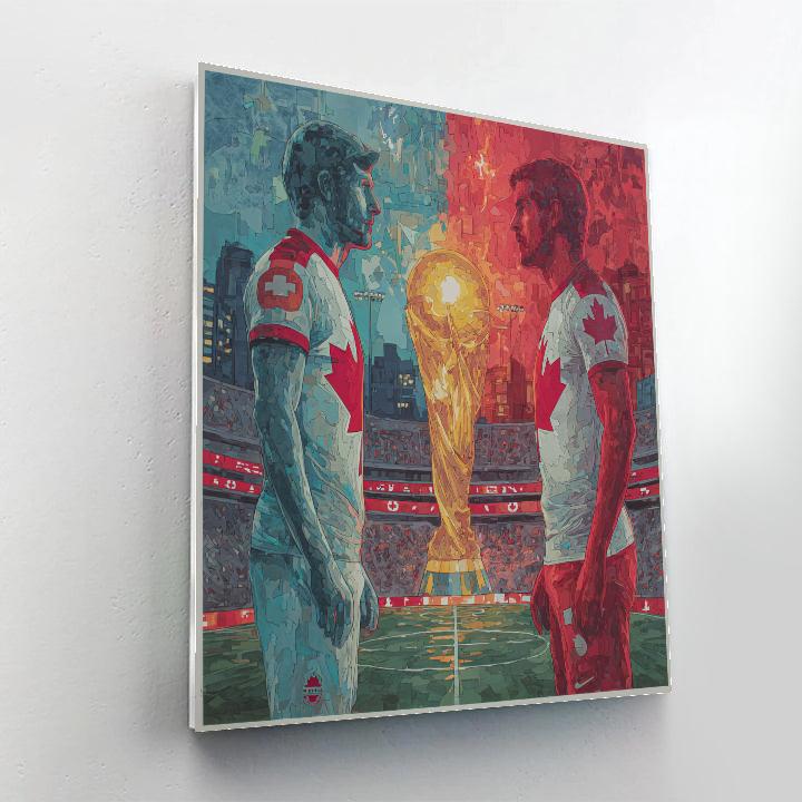 Fifa 2026 Canada Vs Switzerland paint by number