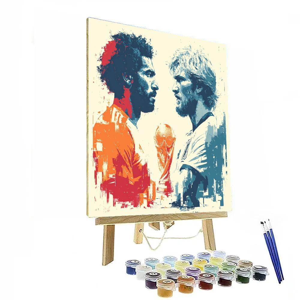 Fifa 2026 Netherlands Vs Japan Paint by numbers kits