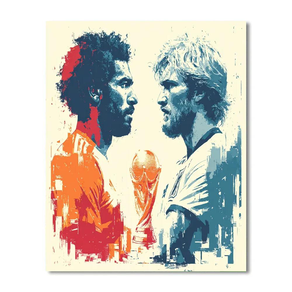 Fifa 2026 Netherlands Vs Japan Paint by numbers kits