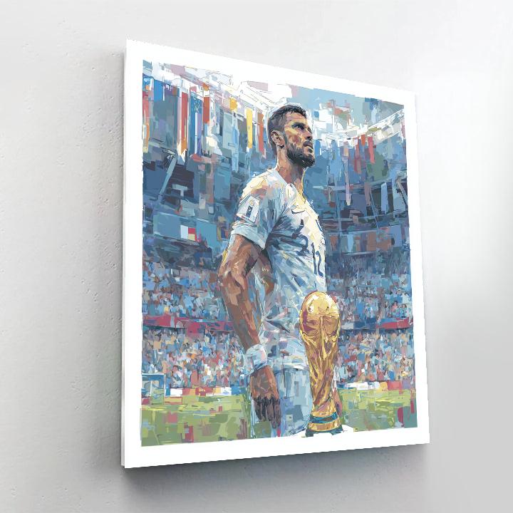 Zidane Fifa 2026 Stillness Painting by numbers kit