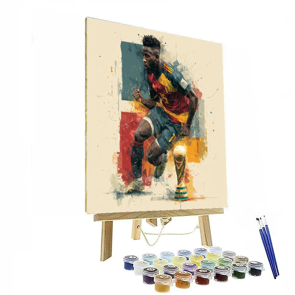 Kudus Fifa 2026 Pulse Paint by numbers kits
