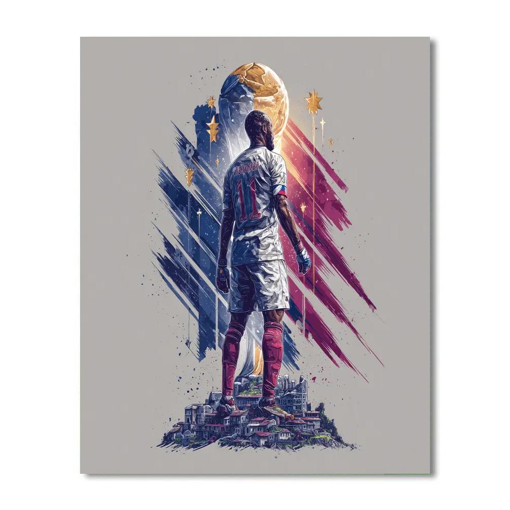 Cabo Verde Fifa 2026 Breeze Paint by numbers kits