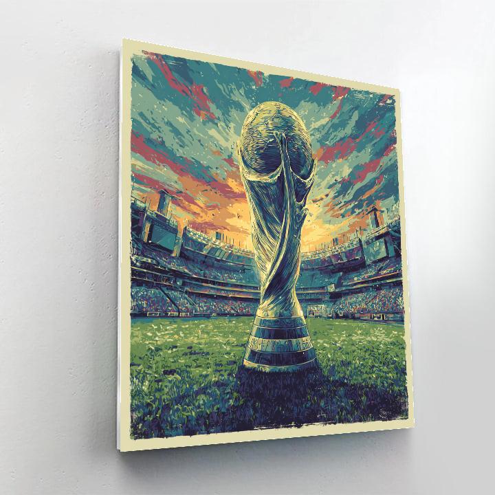 Guadalajara Fifa 2026 Fiesta DIY paint by numbers