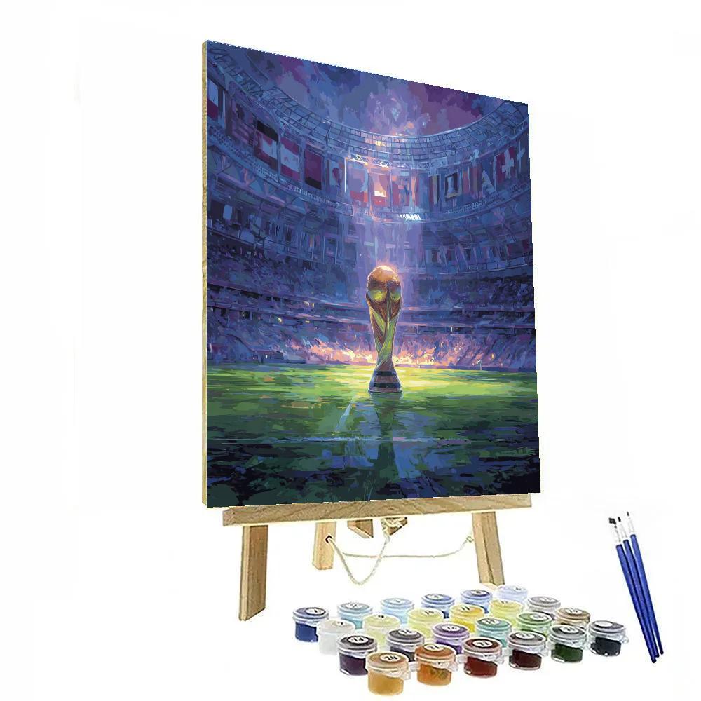 Fifa 2026 Unity Trophy paint by numbers