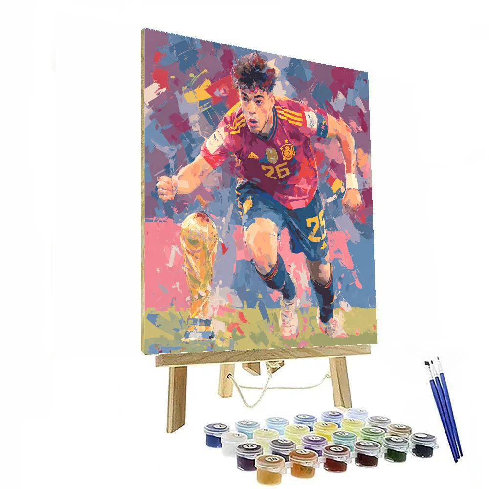 Fifa 2026 Yamal Rise Paint by numbers kits