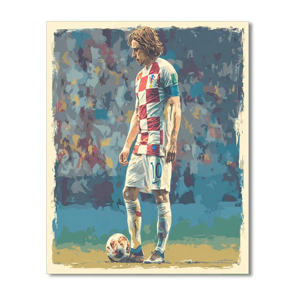 Modric Fifa 2026 Legacy paint by number
