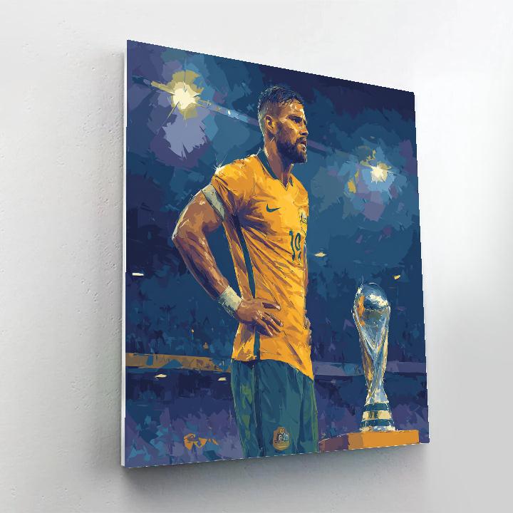 Tim Cahill Fifa 2026 Spark painting number kit