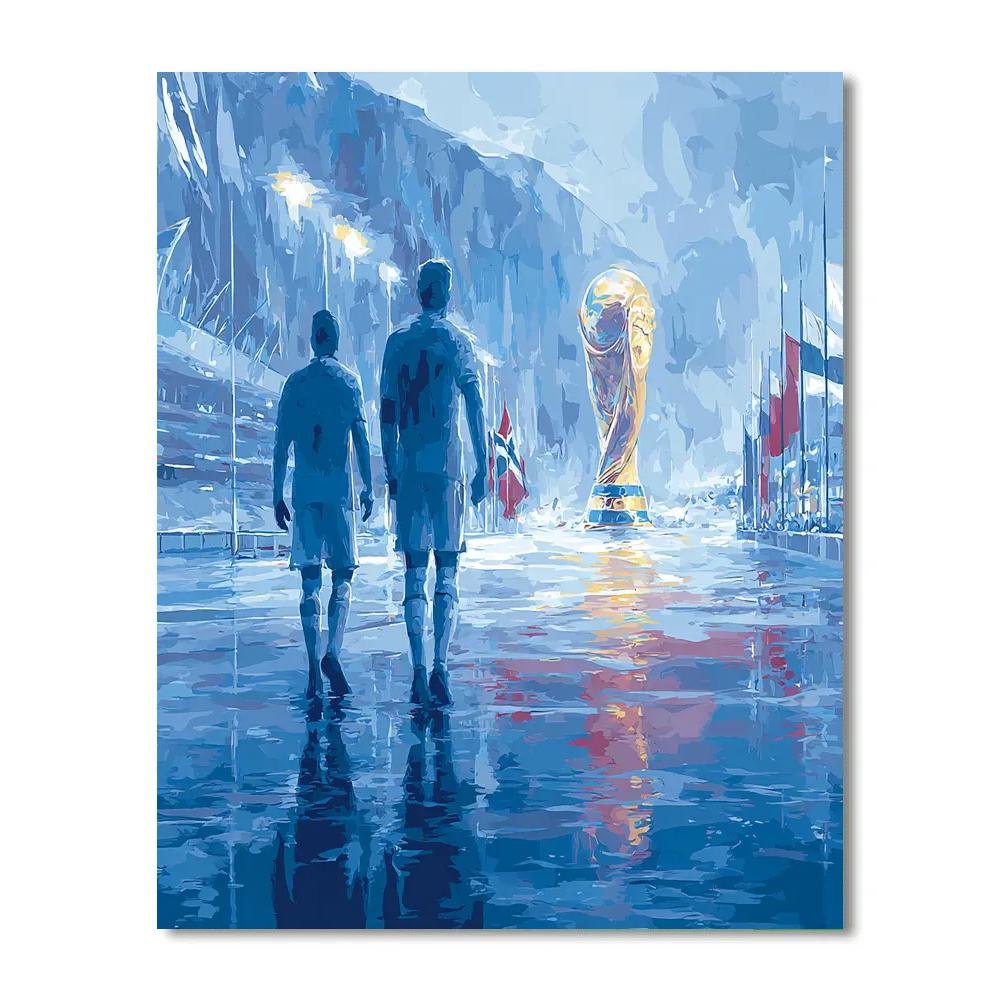 Norway Fifa 2026 Ice paint by numbers