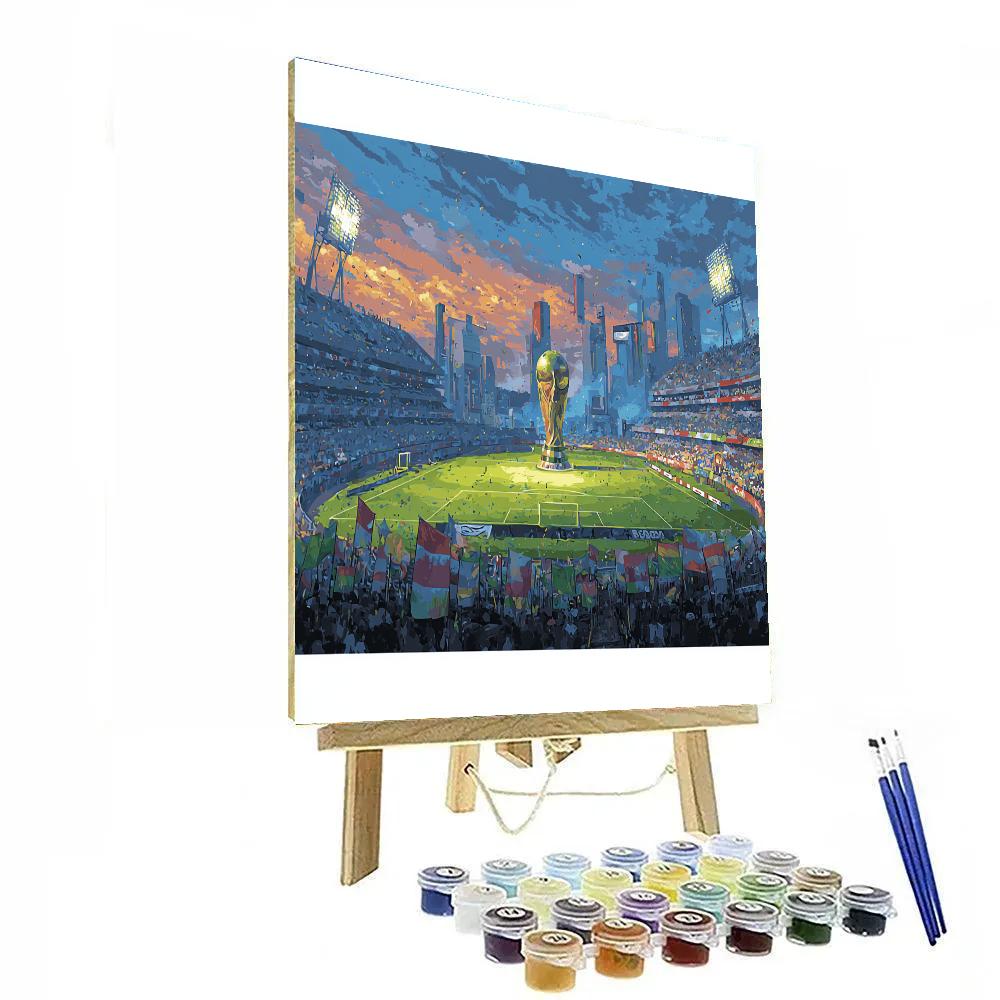 Guadalajara Fifa 2026 Green paint by color
