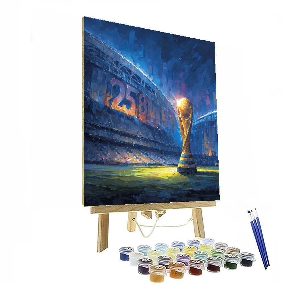 Atlanta Fifa 2026 Night paint by numbers