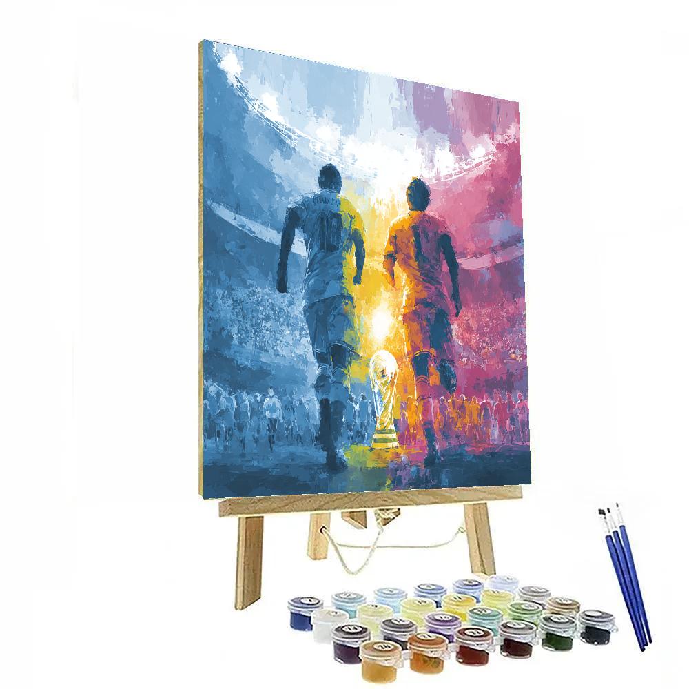 Fifa 2026 Germany Vs Ecuador painting number kit