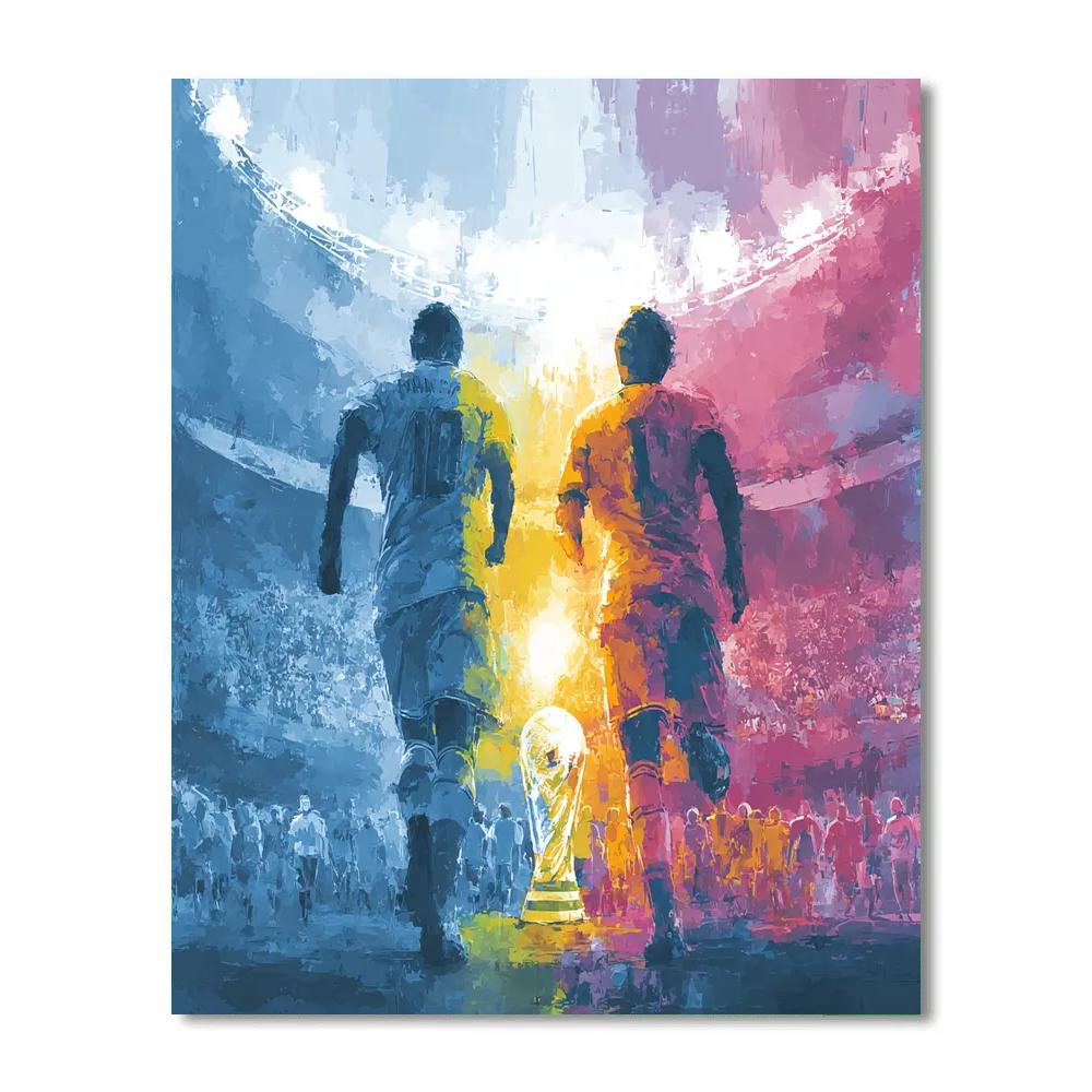 Fifa 2026 Germany Vs Ecuador painting number kit