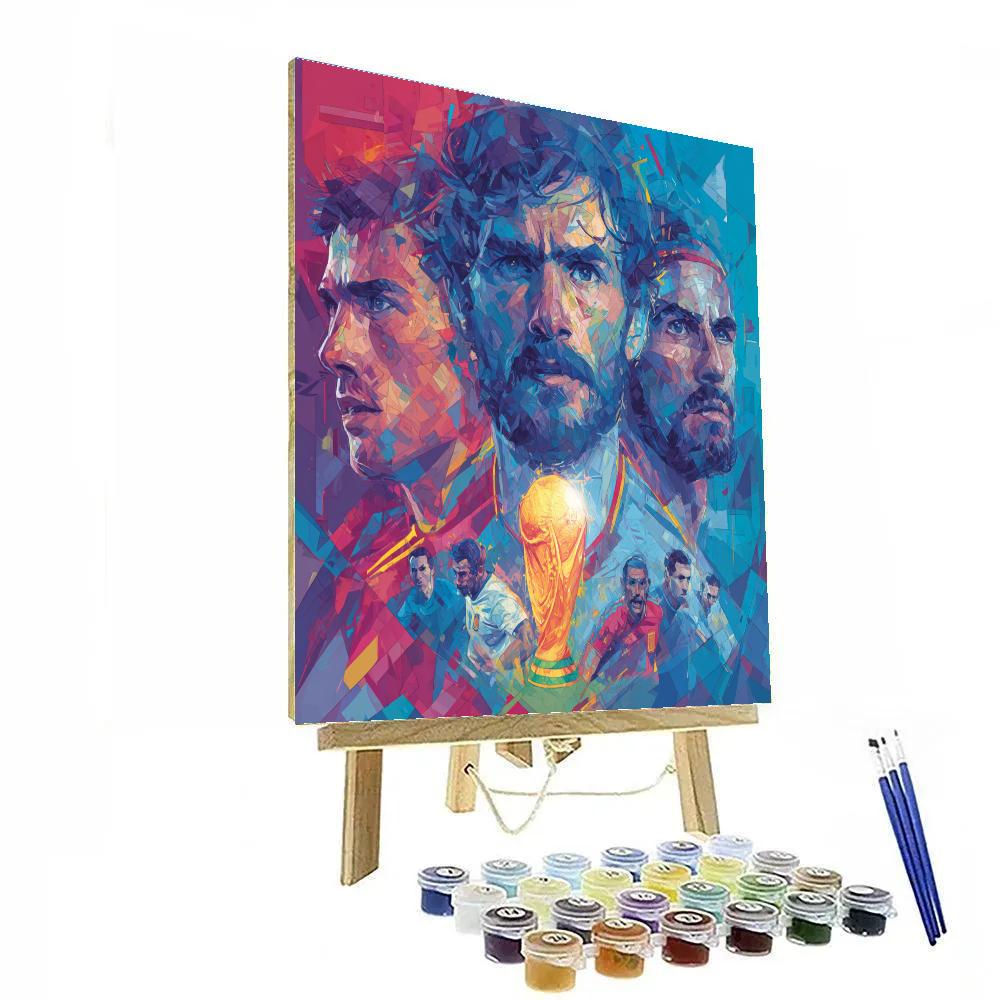 Group H Fifa 2026 painting number kit