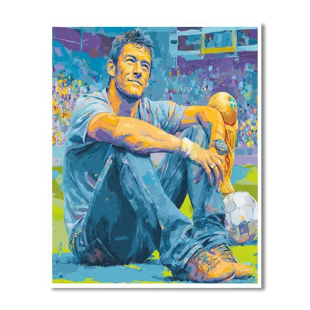 Fifa 2026 Ronaldinho Joy Paint by numbers kits