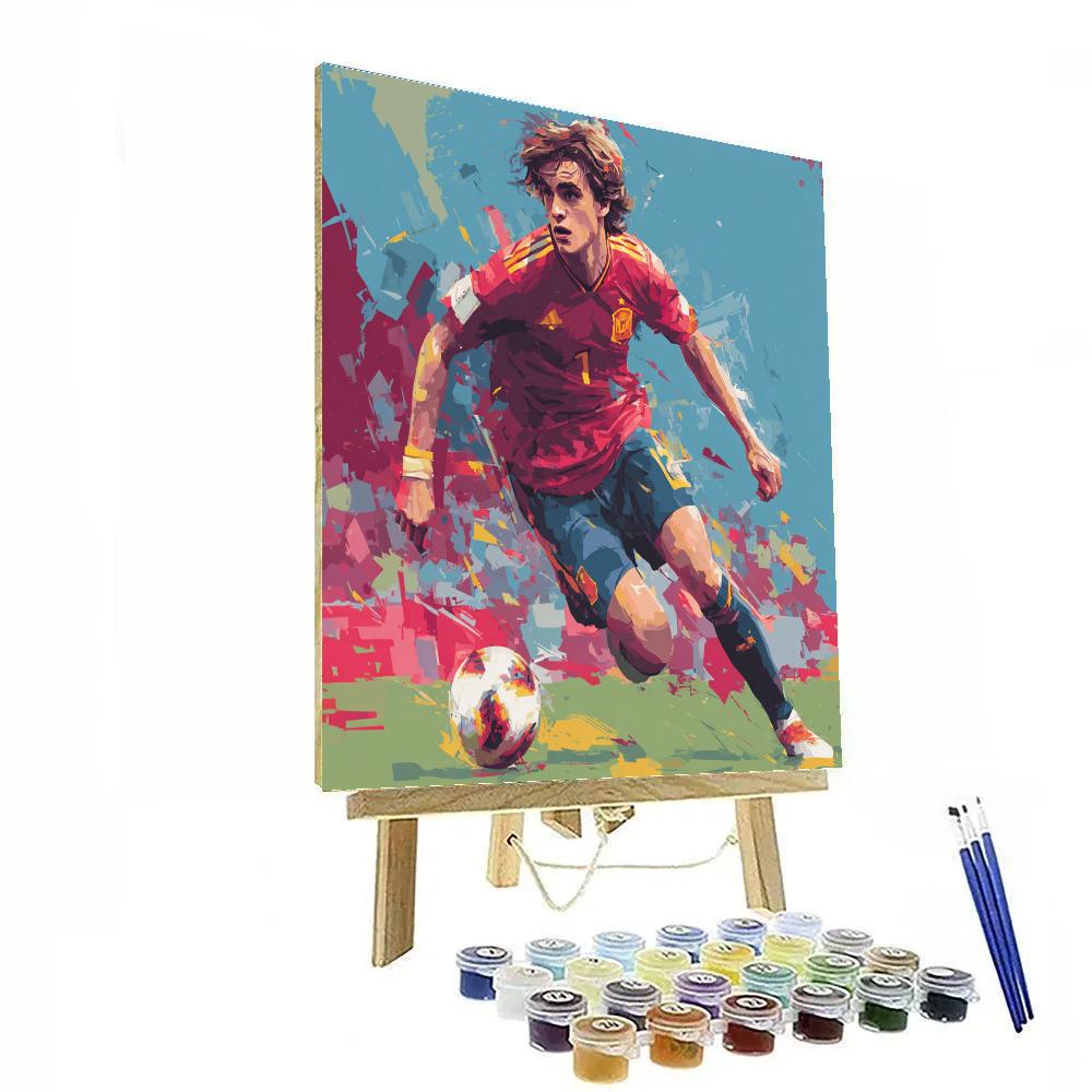 Fifa 2026 Yamal Rise Paint by numbers art