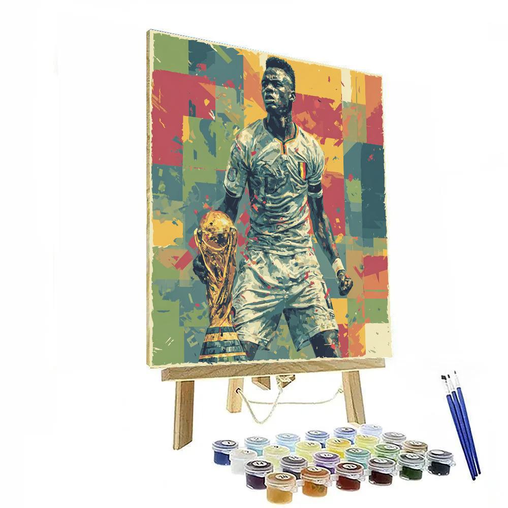 Fifa 2026 Kudus Pulse Painting by numbers kit