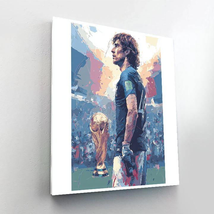 Zidane Fifa 2026 Legacy Numbered painting kits